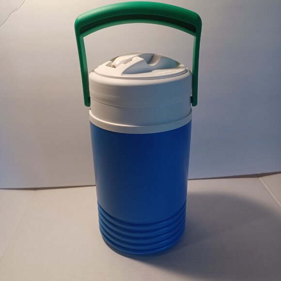 IGLOO Classics Half Gallon Water Jug Cooler Blue Green Handle - Picture 10 of 10